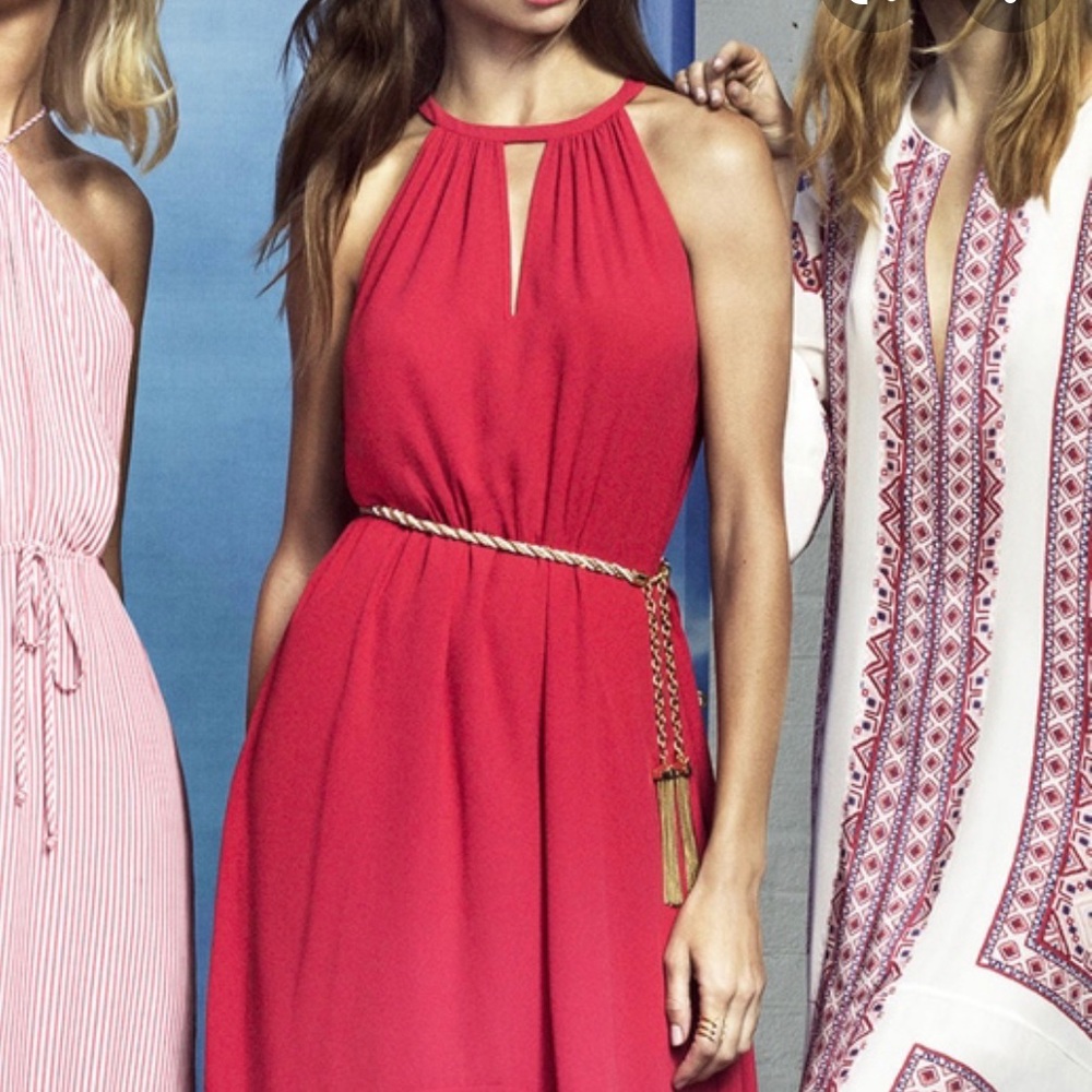 BCBG red cocktail dress. XXS New
